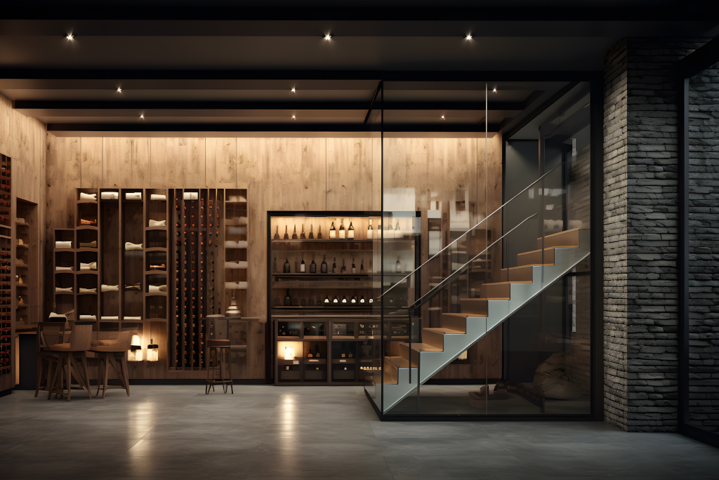 A Toast to Fine Living- The Wine Cellar