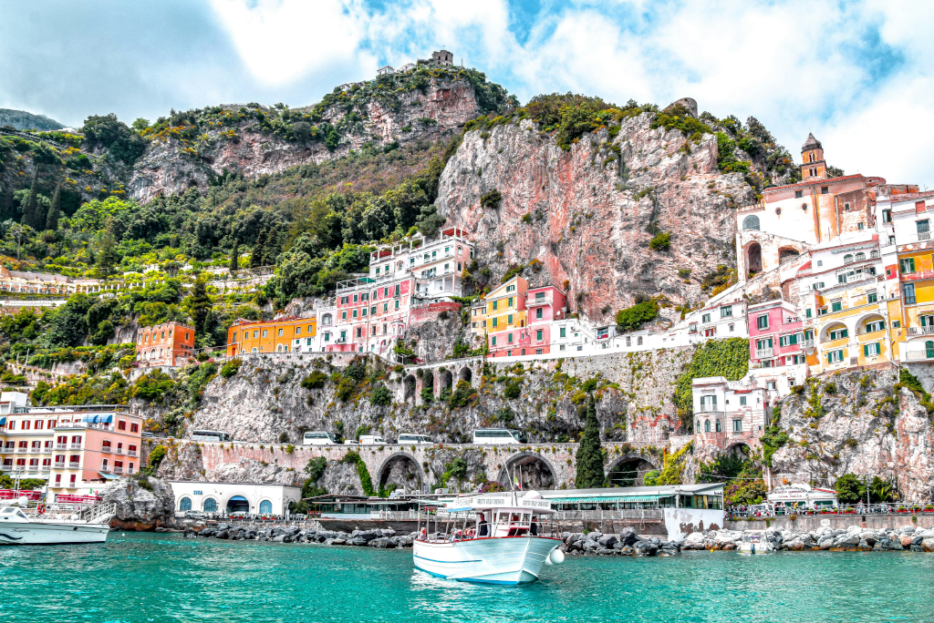 Amalfi Coast, Italy- A Portrait in Pastel