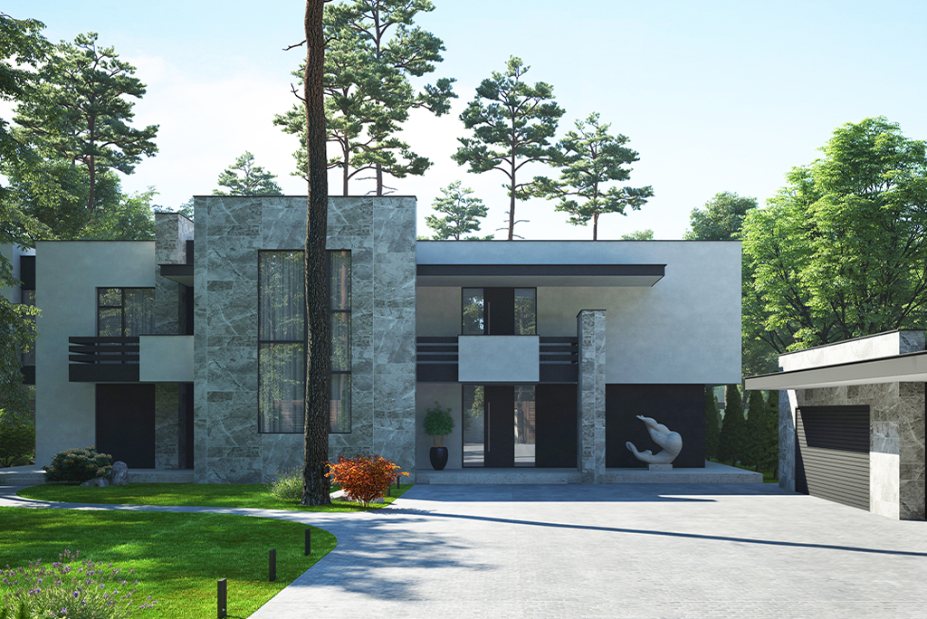 Art in exterior spaces