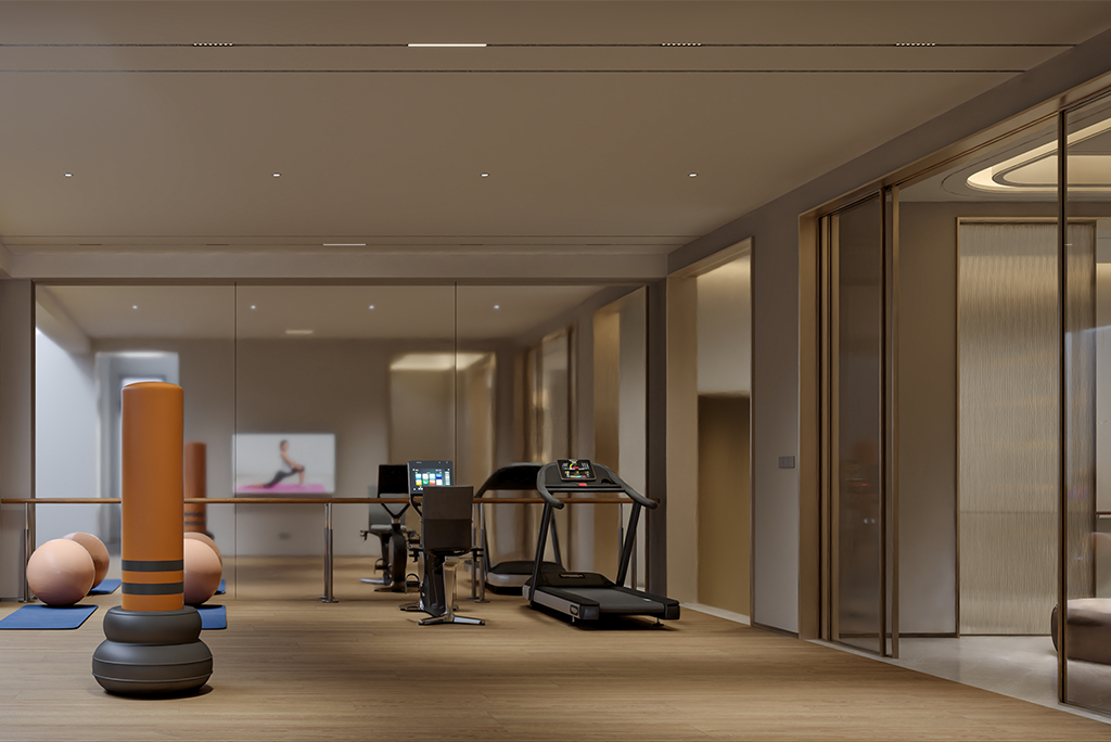 Training spaces and private gyms