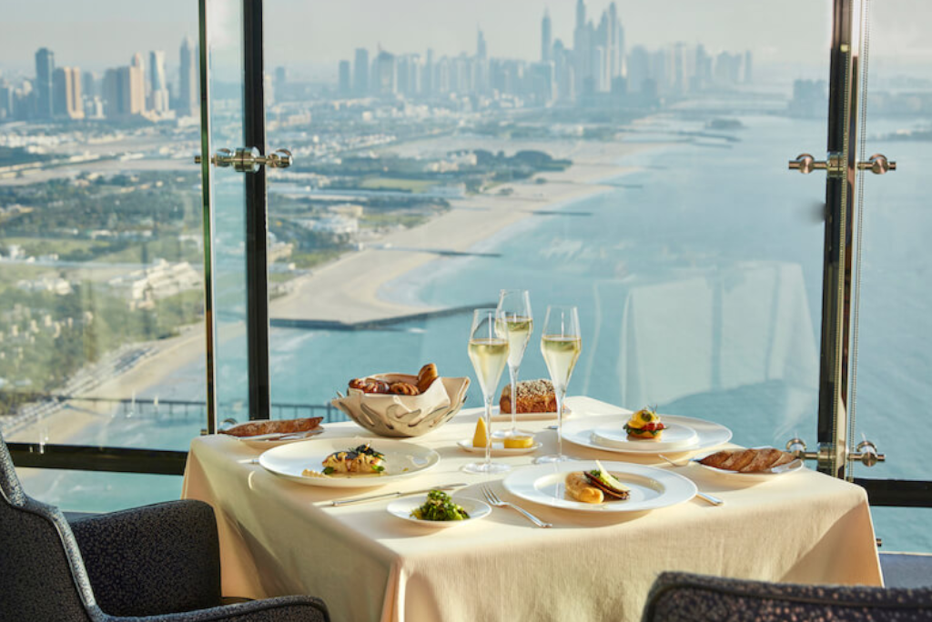 Floating Breakfast at the Burj Al Arab