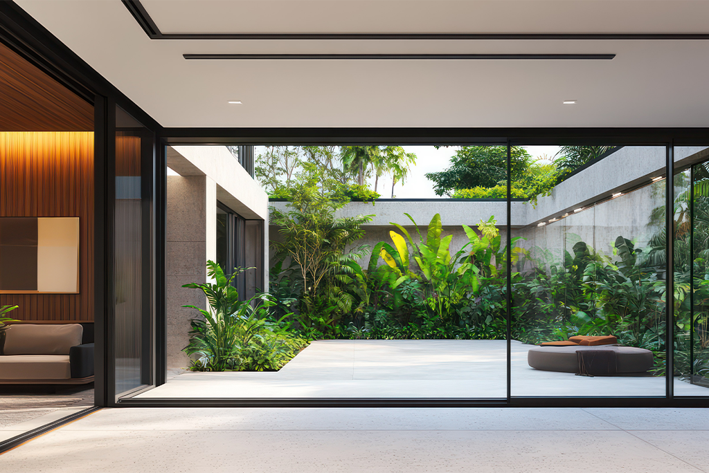 Integrating nature and organic elements