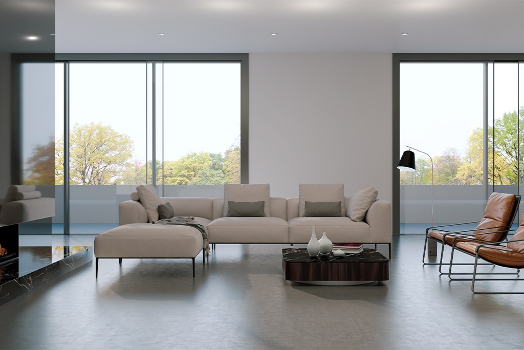 Clean lines and functional design